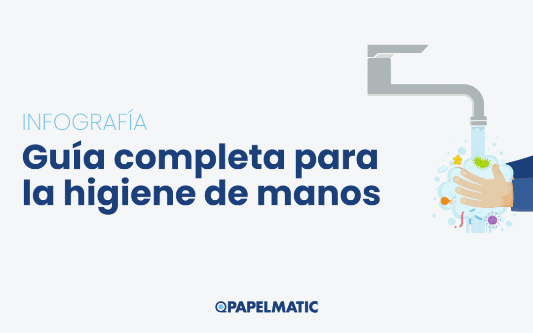 Infografía: Guía para la higiene de manos