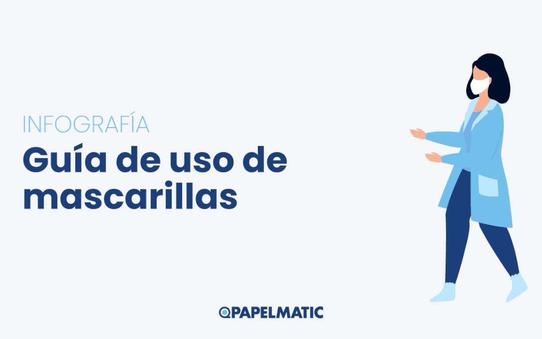 Infografía: Guía de uso de mascarillas