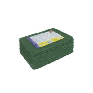 Pack 240 Estropajos Fibra Verde Cortados. Medidas 19x16CM.