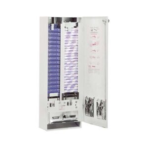 Dispensador Higiénico Femenino 2 Canales. Medidas 27x79x14CM.