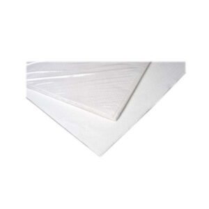 Pack 500 Manteles Desechables. Color Blanco. Medidas 1x1M.
