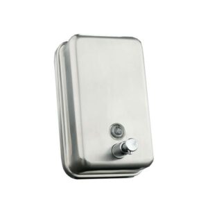 Dispensador 1L Vertical Jabón a Granel Acero Inoxidable