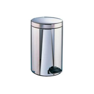 Papelera Acero Inoxidable 14L Con Pedal