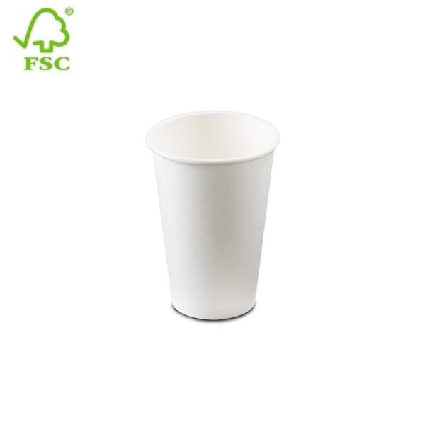 Vasos de Cartón Blanco 360cc. 600 unidades.