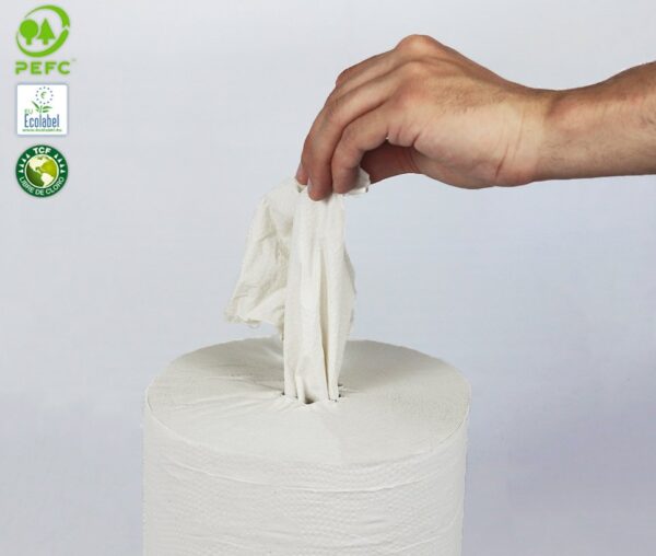 Bobinas de Papel de Manos Celex Papel Pasta 2 Capas 170m. 6 Bobinas Sin cono central