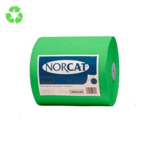 Bobinas Papel Manos Autocorte Verde Papel Reciclado 1 Capa 160m 6 Rollos