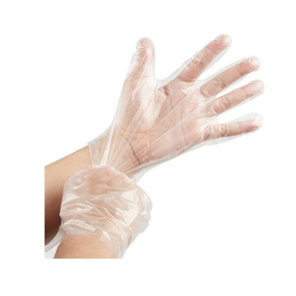 Pack 10.000 guantes de polietileno ambidiestros de un solo uso. Talla única.